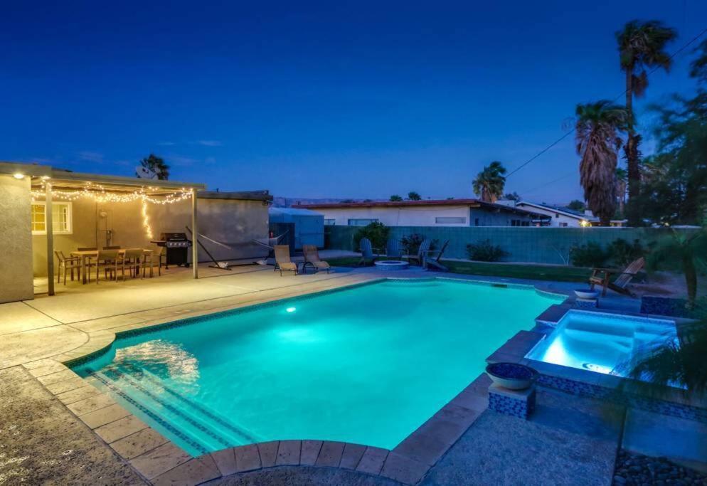 Relax At The 3Br Tranquil Oasis In Palm Springs Villa Exterior foto