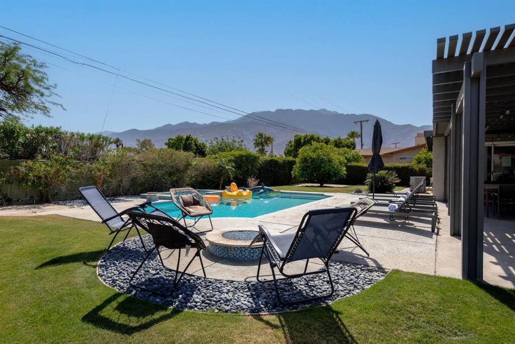 Relax At The 3Br Tranquil Oasis In Palm Springs Villa Exterior foto